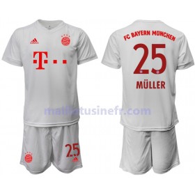 Maillot de Foot Bayern Munich Thomas Muller 25 Extérieur 2020-21 - Enfant
